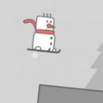 Snowman Sledding Game