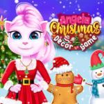 Angela Christmas Dress Up Game