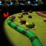 Round Snake 3D Game