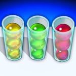 Balls in Flasks game