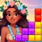 Tropical Story Block Puzzle Game
