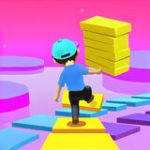 Run and Build Bridges Game