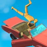 Game Car Flipped Over!