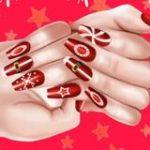 Christmas Fashion Nail Salon Game