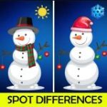 Christmas Spot Difference Game