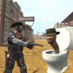 Cowboy vs. Toilet Skibidi