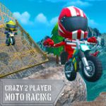 Crazy Motorcycle Racing Game for 2 Players