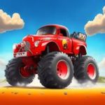 Draw a Bridge: Monster Truck Game