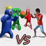 Rainbow Monster Garden Game