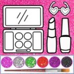 Beauty Shine Game: Coloring and Drawing