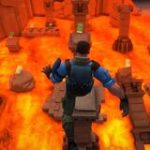 Game Floor of Hot Lava