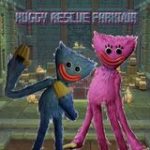 Huggy Waggy Rescue Parkour Game