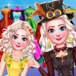 Elsa in the Fashion World game