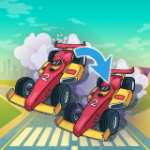Idle Car Merge and Racing Game