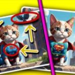 Kitten Game: Find the Differences