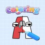 Letter Coloring Game