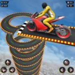 Mega Ramp Motorcycle Stunts Game