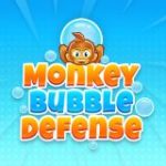 Monkey Bubble Defense Game