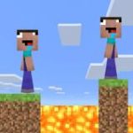 Minecraft Parkour Challenge for Two Players