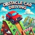 2D Obstacle Car Driving Game