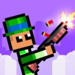 Pixel Duel Game for 1-2 Players