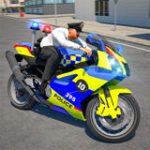 Police Motorcycle Stunt Racing Game