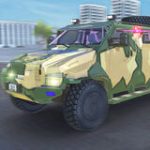 Armored Police Car Game