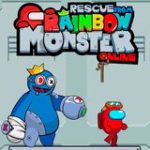 Rainbow Monster Rescue Game
