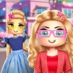Roblox game in Barbie style