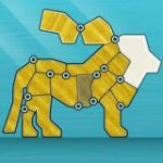 Fold Shapes Game: Animals