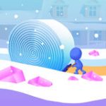 Game: Cleaning the Snow in the Yard