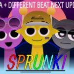 Sprunki Retrowave game