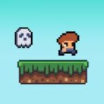 Steve on the Platform game