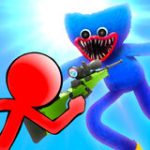 Stickman Shooter Game Huggy Waggy