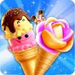 Summer Rose Ice Cream Cone Game