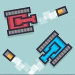 Pixel Tank Game for 2 Players